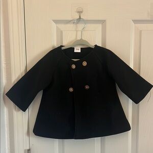 Classic Black Peacoat Toddler